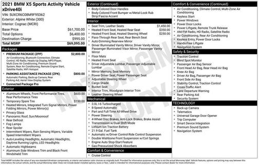 2021 BMW X5 xDrive40i
