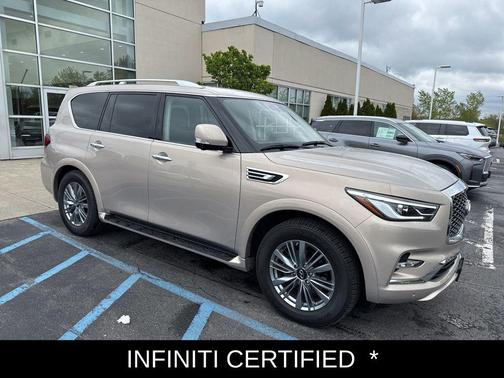 Champagne Quartz 2022 INFINITI QX80 Luxe