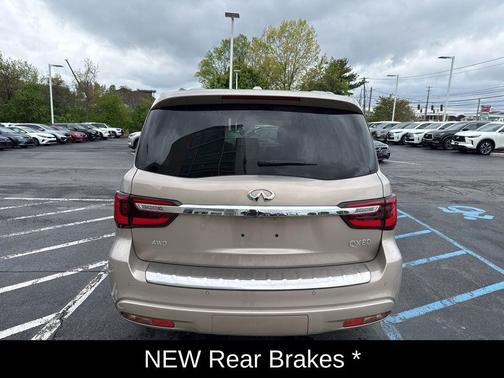 Champagne Quartz 2022 INFINITI QX80 Luxe
