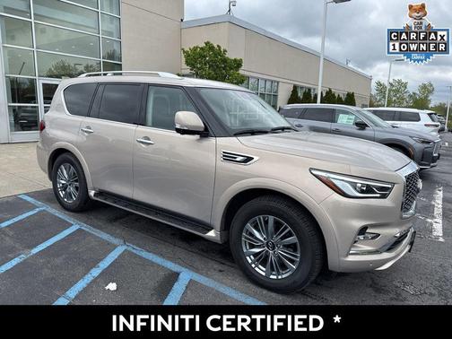 Champagne Quartz 2022 INFINITI QX80 Luxe