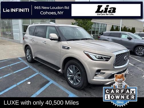 Champagne Quartz 2022 INFINITI QX80 Luxe