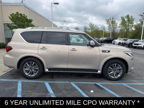 Champagne Quartz 2022 INFINITI QX80 Luxe