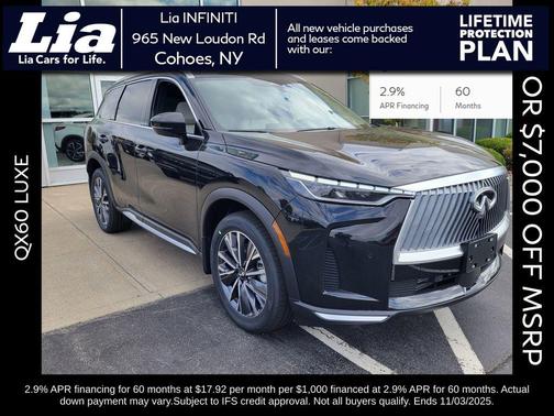 2026 INFINITI QX60 Luxe