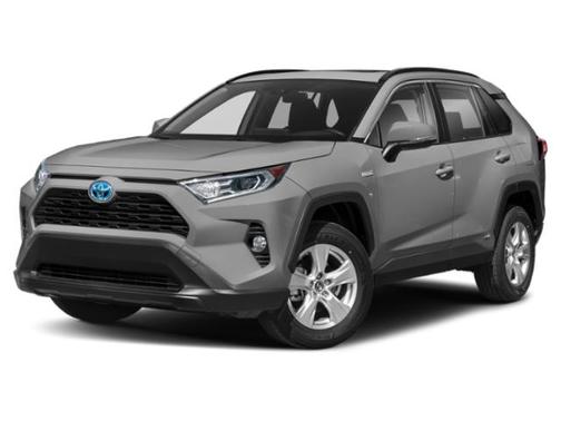 Silver Sky Metallic 2021 Toyota RAV4 Hybrid XLE