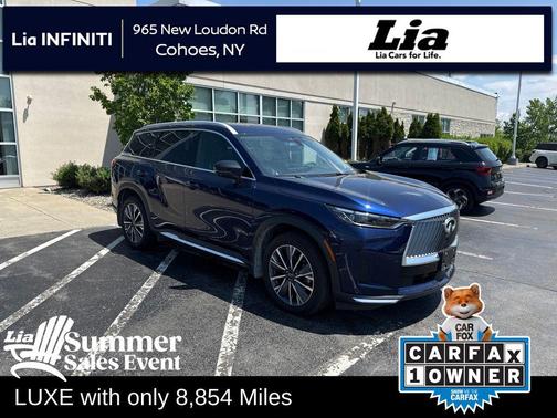 Grand Blue 2026 INFINITI QX60 LUXE AWD