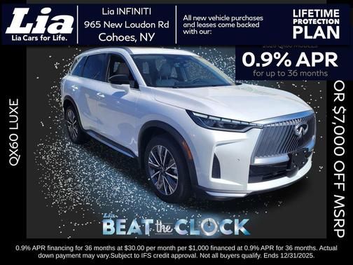 2026 INFINITI QX60 Luxe