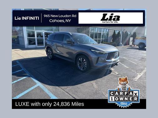 Graphite Shadow 2023 INFINITI QX60 Luxe