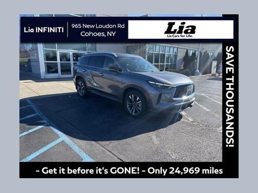 Graphite Shadow 2023 INFINITI QX60 Luxe