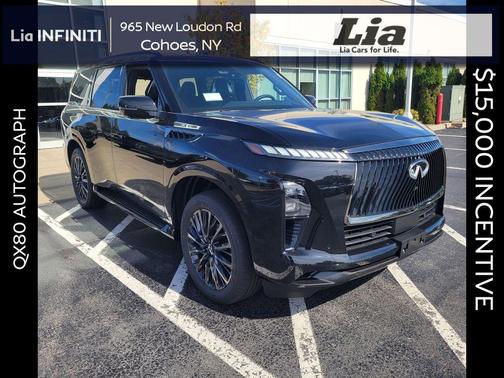 Mineral Black/Graphite Shadow 2026 INFINITI QX80 AUTOGRAPH AWD
