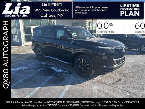 2026 INFINITI QX80 AUTOGRAPH AWD