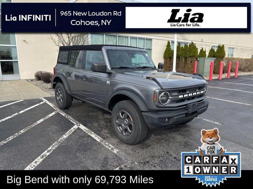 CARBONIZED GRAY METALLIC 2022 Ford Bronco Big Bend