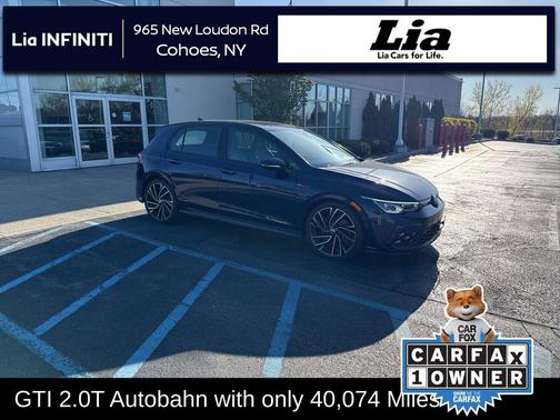 Atlantic Blue Metallic 2022 Volkswagen Golf GTI 2.0T S DSG