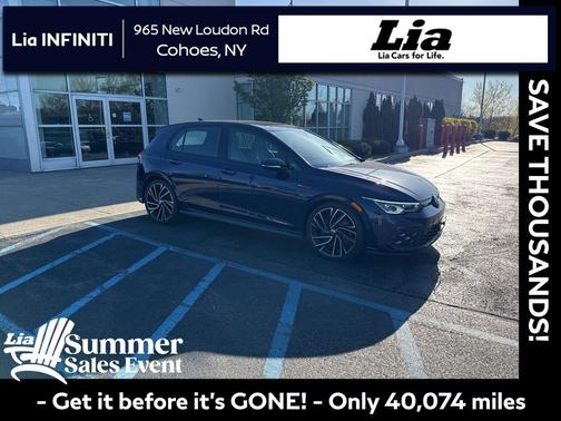 Atlantic Blue Metallic 2022 Volkswagen Golf GTI 2.0T S DSG