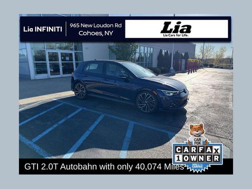 Atlantic Blue Metallic 2022 Volkswagen Golf GTI 2.0T S DSG