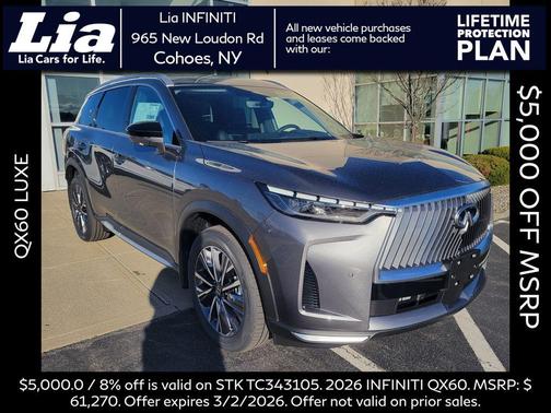 2026 INFINITI QX60 Luxe