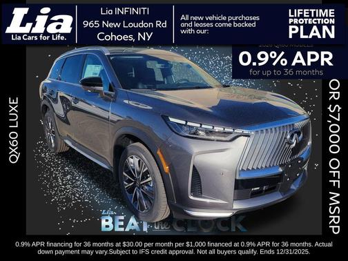 2026 INFINITI QX60 Luxe