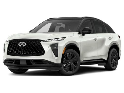 Radiant White/Black Obsidian 2027 INFINITI QX65 SPORT