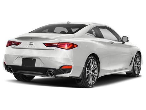 Majestic White 2018 INFINITI Q60 3.0T LUXE