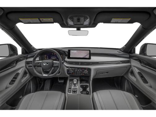 Radiant White/Black Obsidian 2027 INFINITI QX65 SPORT