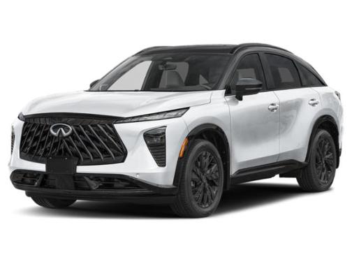 Radiant White/Black Obsidian 2027 INFINITI QX65 SPORT