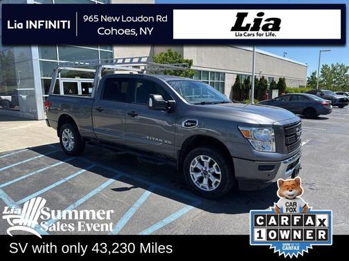 Gun Metallic 2024 Nissan Titan XD SV