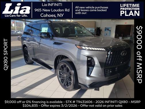 2026 INFINITI QX80 SPORT