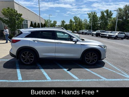 Liquid Platinum 2021 INFINITI QX50 AUTOGRAPH AWD