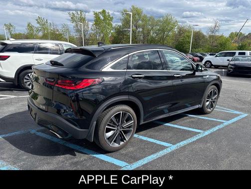 Black Obsidian 2025 INFINITI QX55 SENSORY