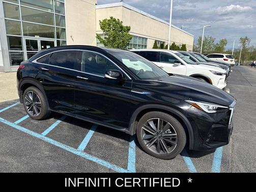 Black Obsidian 2025 INFINITI QX55 SENSORY
