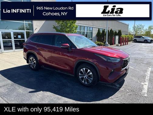 Ruby Flare Pearl 2021 Toyota Highlander XLE