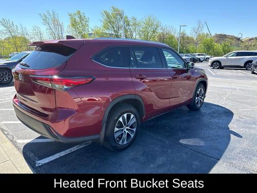 Ruby Flare Pearl 2021 Toyota Highlander XLE