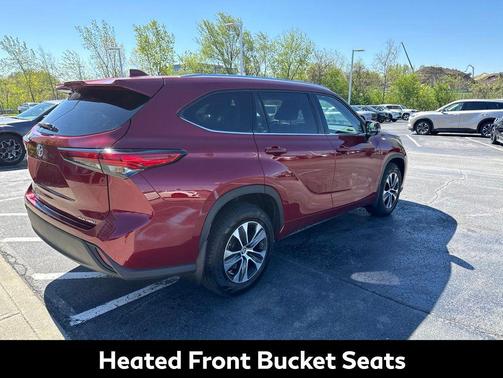 Ruby Flare Pearl 2021 Toyota Highlander XLE