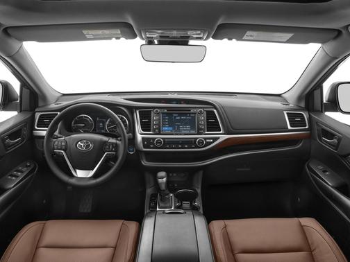 Blizzard Pearl 2017 Toyota Highlander Hybrid Limited