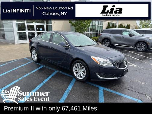Dark Sapphire Blue Metallic 2016 Buick Regal Turbo Premium II