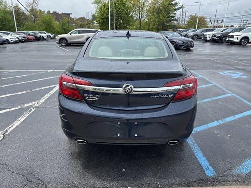Dark Sapphire Blue Metallic 2016 Buick Regal Turbo Premium II