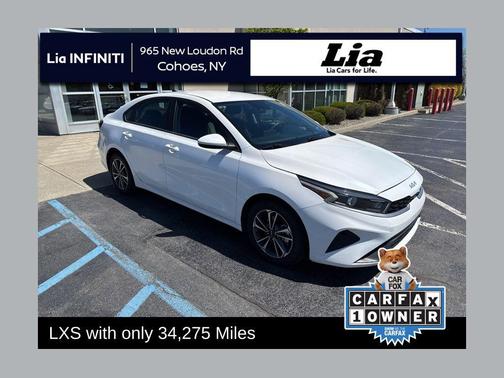 Snow White Pearl 2024 Kia Forte LXS