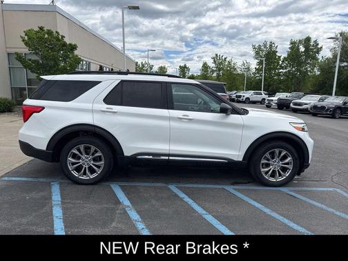 STAR WHITE MET TRI-COAT 2021 Ford Explorer XLT