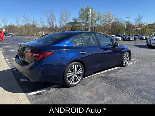 Grand Blue 2023 INFINITI Q50 3.0t SENSORY