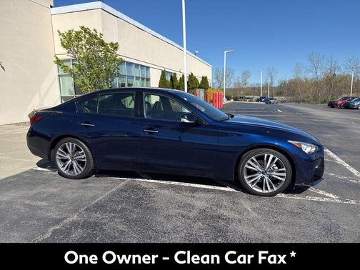 Grand Blue 2023 INFINITI Q50 3.0t SENSORY