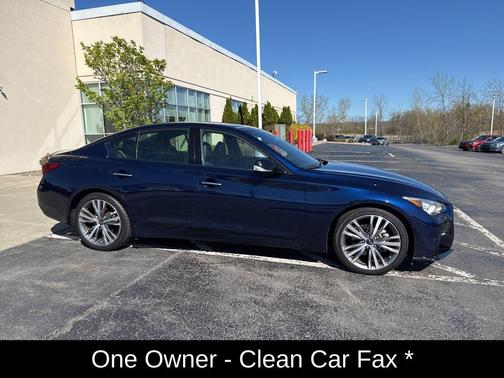 Grand Blue 2023 INFINITI Q50 3.0t SENSORY