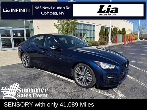 Grand Blue 2023 INFINITI Q50 3.0t SENSORY
