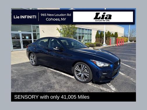 Grand Blue 2023 INFINITI Q50 3.0t SENSORY