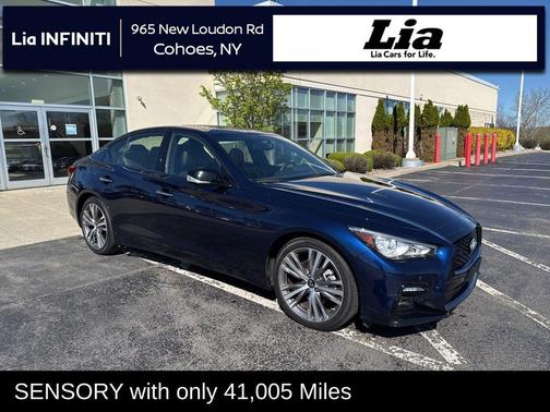 Grand Blue 2023 INFINITI Q50 3.0t SENSORY