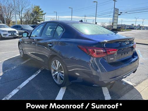 Grand Blue 2023 INFINITI Q50 3.0t SENSORY