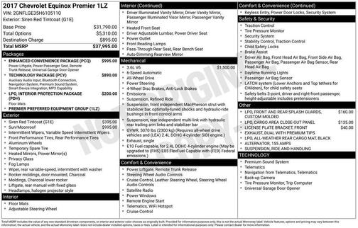 2017 Chevrolet Equinox Premier