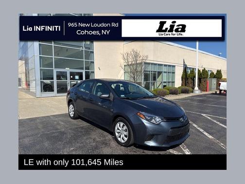 Slate Metallic 2015 Toyota Corolla LE