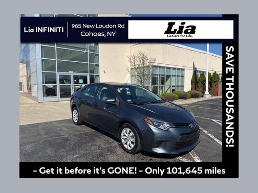 Slate Metallic 2015 Toyota Corolla LE