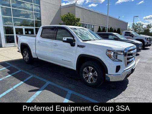Summit White 2019 GMC Sierra 1500 SLE