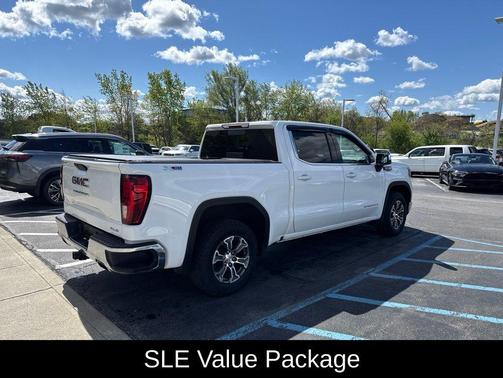 Summit White 2019 GMC Sierra 1500 SLE