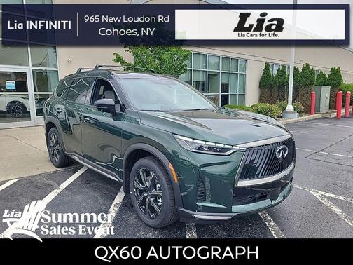 Deep Emerald/Black Obsidian 2027 INFINITI QX60 AUTOGRAPH